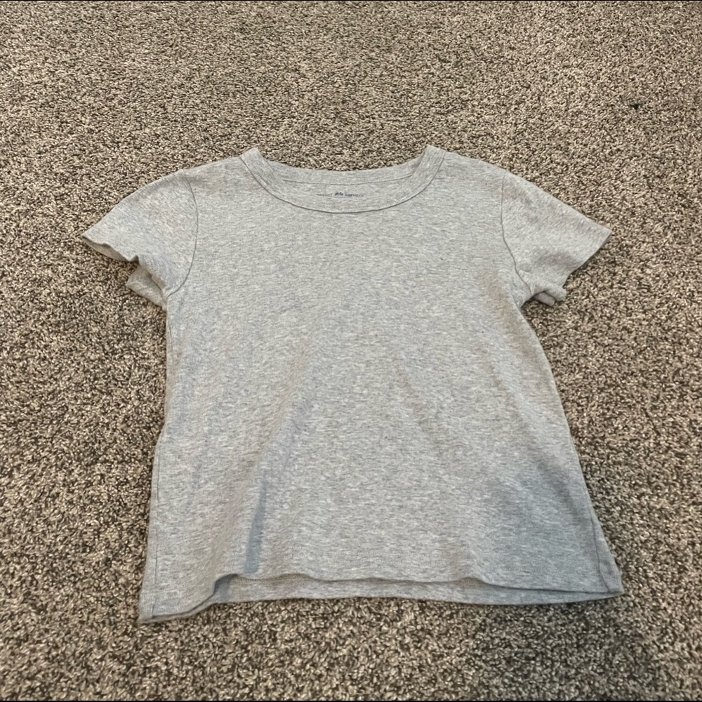 Brandy Grey Crop Top
